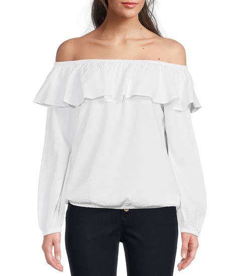 michael michael kors zarina ruffle sleeve knit top mens|Amazon.com: MICHAEL Michael Kors .